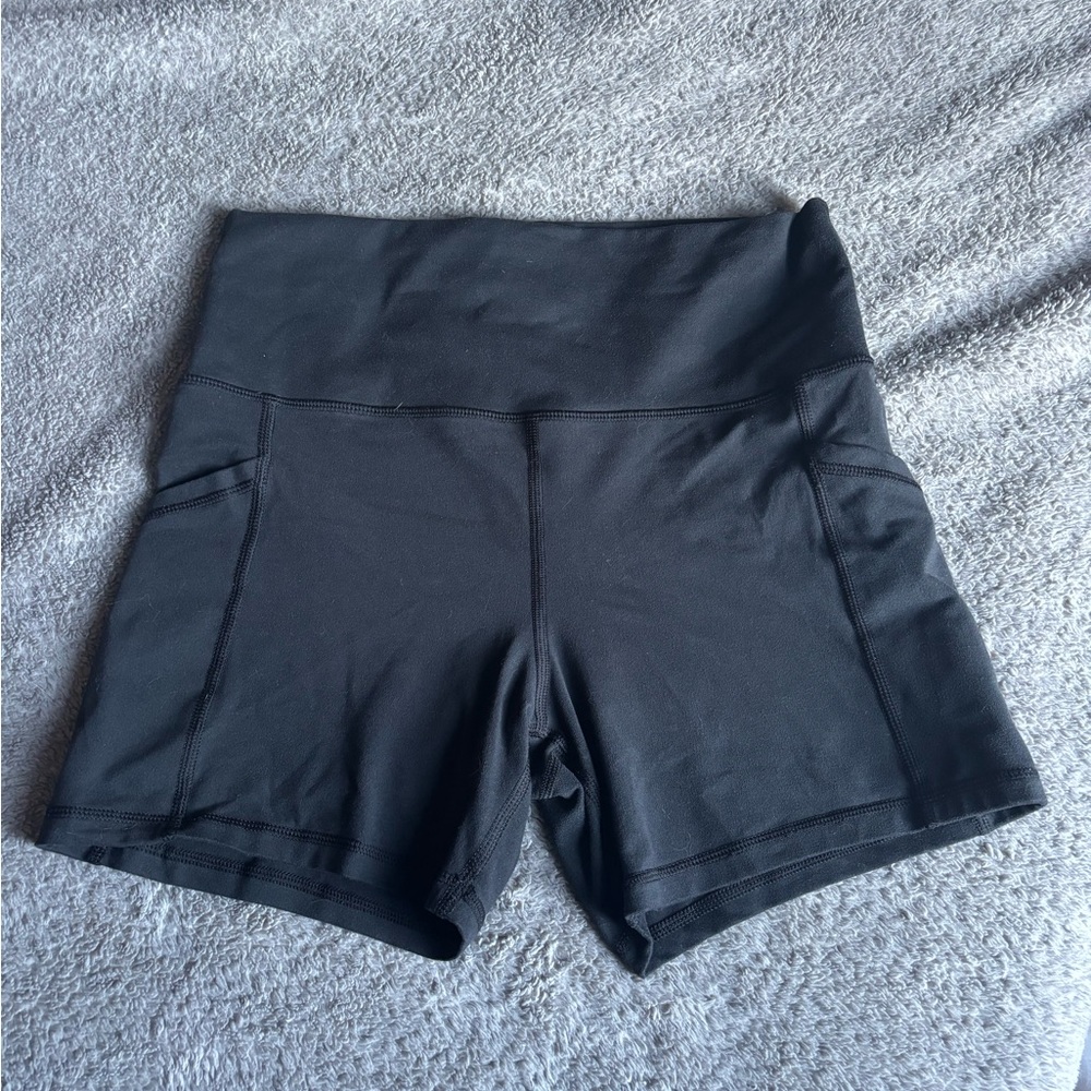 Offline by Aerie Black Bike Shorts
